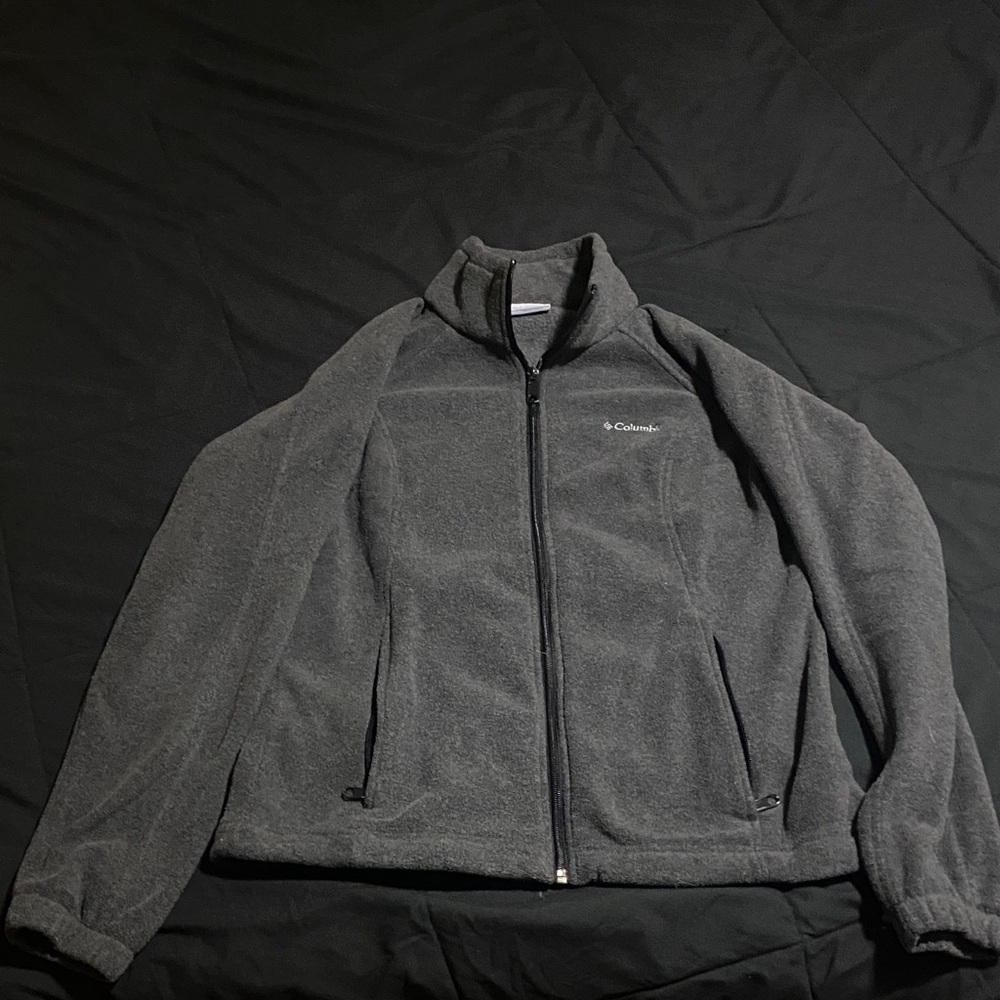 Columbia Charcoal Full-Zip Performance Jacket